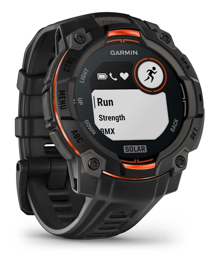 Garmin Instinct 3 Solar GPS Smart Watch