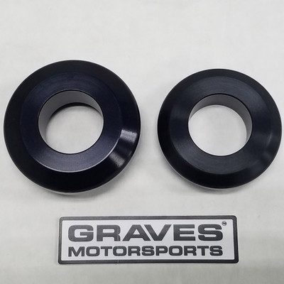 Graves Motorsports Kawasaki Ninja 400 18-23 WORKS Captive Rear Wheel Spacer Kit