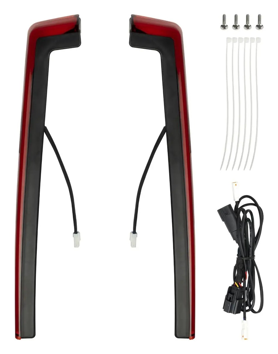 HogWorkz Lumipro LED King Tour Pack Side Markers For Harley Touring 2014-2026