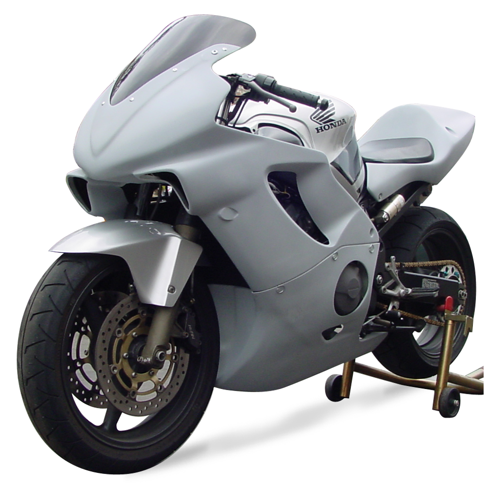 Hotbodies Racing Race Bodywork Primer Gray Honda CBR F4i 2001-2007