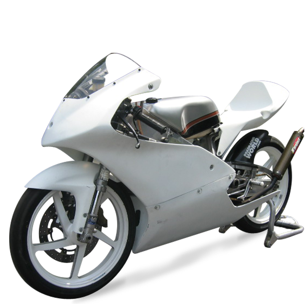 Hotbodies Racing Race Bodywork Primer Gray Honda RS125 2004-2007