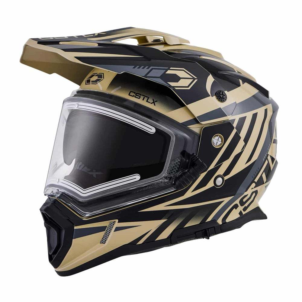 Castle X CX200 Void Dual Sport Helmet with Electric Dual Lens Shield