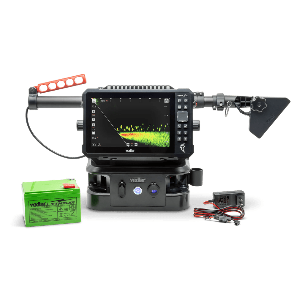 Vexilar Vision X10 Live View System Ice Bundle
