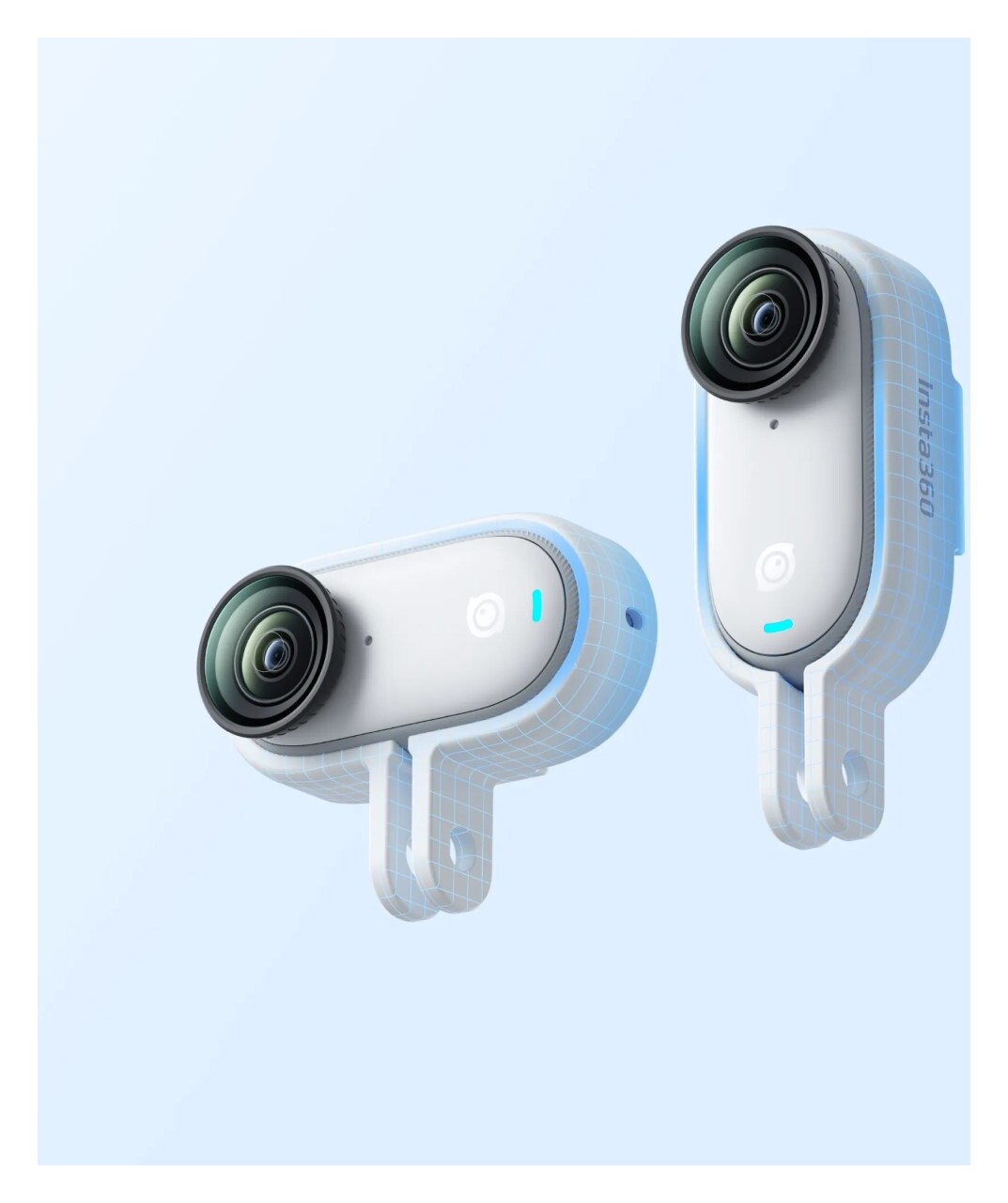 Insta360 GO 3 / GO 3S Vertical & Horizontal Action Mount Set