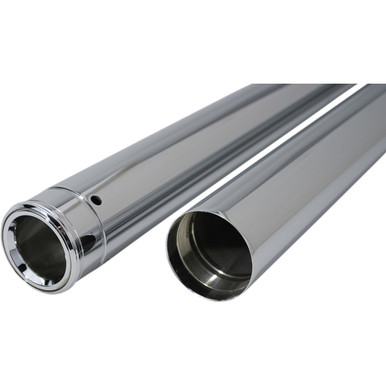 Custom Cycle Engineering #719034 - Fork Tubes - 49 mm - 24.50" - Ultra Chrome