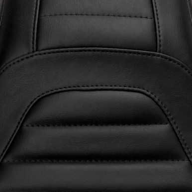 Mustang #76781 - Seat - Tripper™ Fastback - Front Tuck-n-Roll - Black - FXSB