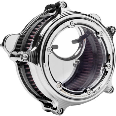 Performance Machine (PM) #0206-2156-CH - Vision Air Cleaner - Chrome