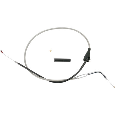 Drag Specialties - Stainless Braided Idle Cable - Cruise - 38-3/16"