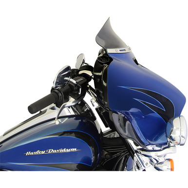 Klock Werks #KWW-01-0389 - Flare Windshield - 5" - Dark Smoke - '14-'25 FLH