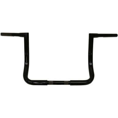Todd's Cycle #0601-2567 - 1-1/4" Bagger Ape Hanger Handlebar - 13" - Flat Black