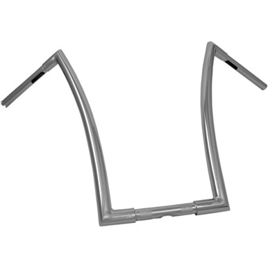 Todd's Cycle #0601-3976 - 1-1/4" Strip Handlebar - 20" Rise - Chrome