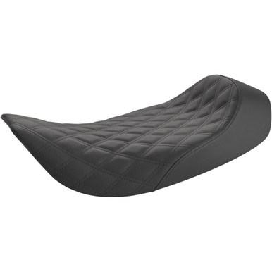 Saddlemen #897-06-002LS - Renegade™ Solo Seat - Lattice Stitched - Black - FLH '97-'07