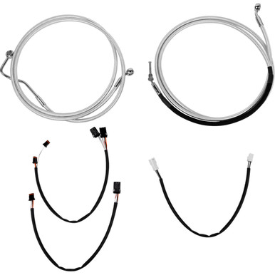 Magnum Shielding #387701 - Sterling Chromite II Upper Handlebar Installation Kit - 12"-14" - '16 FLH