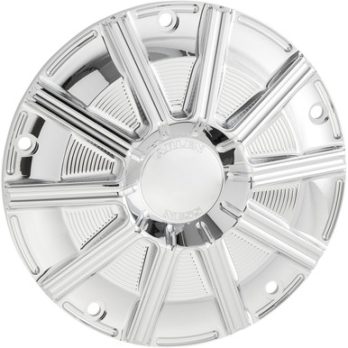 Arlen Ness #700-017 - 10-Gauge Derby Cover - Chrome - Big Twin