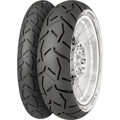 Continental #02445350000 - Tire - ContiTrailAttack 3 - Front - 120/70ZR19 - 60W