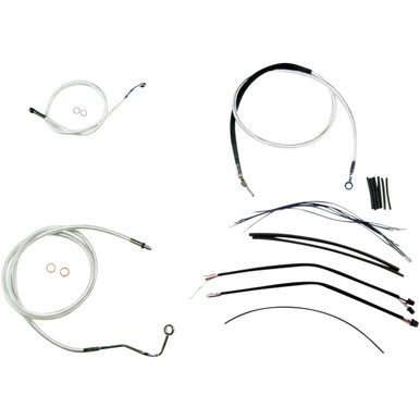 Magnum Shielding #387883 - Sterling Chromite II Upper Handlebar Installation Kit - 18"-20" - '17-'20 FLTR