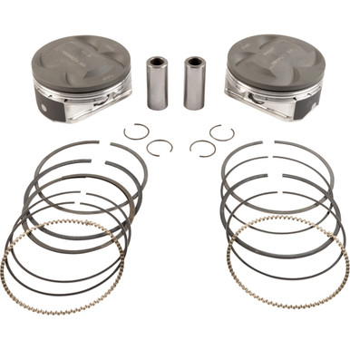 KB Performance #KB595LCA.005 - Piston Kit - 4.250" +0.005" - 11.8:1 CR - 124" Big Bore - 107" M8
