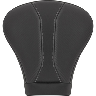 Saddlemen #808-07B-0142EXT - Dominator Pillion Pad - Extended Reach/Touring - Black w/ Gray Stitching - FL '08-'25
