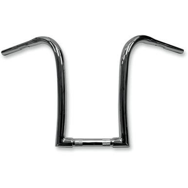 LA Choppers #LA-7341-14 - Nice Curves Ape Hanger Handlebar - 1-1/4" Diameter - 14" Rise - Chrome