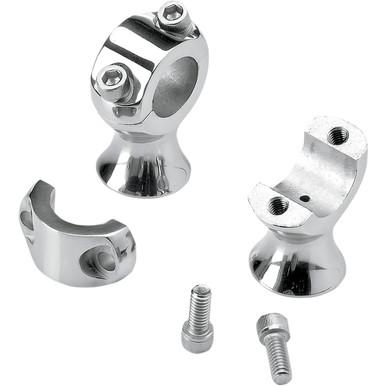 Biltwell #6401-302-175 - 1-3/4" Slimline Handlebar Risers - Polished