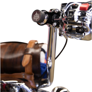 Klock Werks #KWD-04-0606-B - iOmount™ for Indian - Ambidextrous Mount - Black - Touring