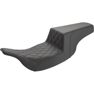 Saddlemen #897-07-172 - Step-Up Seat - Front Lattice Stitch - Black