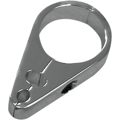 Drag Specialties - Cable Clamp - Throttle/Idle/Brake - 1-1/4" - Chrome