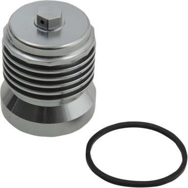 PC Racing #PCS5 - Flo "Spin-on" Oil Filter - Gunmetal Gray - Ducati