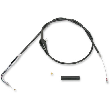 Drag Specialties - Black Vinyl Idle Cable - 38-1/16"