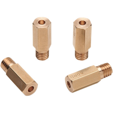 EBC #CR128-4 - A-Bax Precision Keihin-Style Hex Head (CR Prefix) Main Jets - #128 - 4-Pack