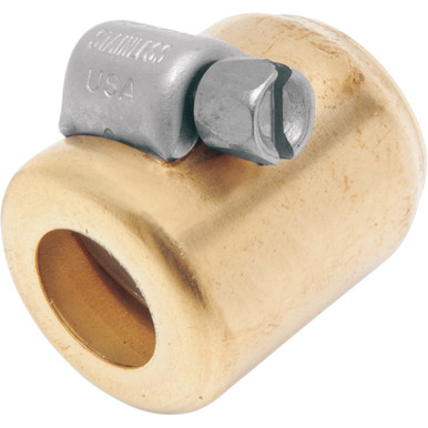 Namz #NHC-N106 - Fuel Line Hose Clamp - Brass - 1/4" - 5/16" - 6-Pack