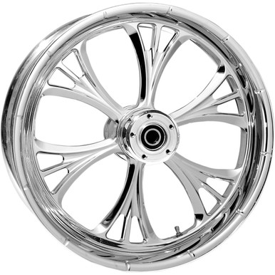 RC Components #18350-9174-102C - Wheel - Majestic - Rear - Single Disc/without ABS - Chrome - 18x3.5 - '02-'07 FLH
