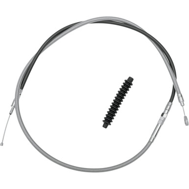 Drag Specialties - High-Efficiency Braided Stainless Steel Clutch Cable - 68-15/16"