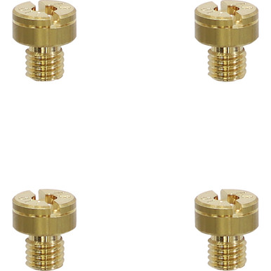 EBC #SJ100-4 - A-Bax Precision Mikuni-Style Slot Head (SJ Prefix) Main Jets - #100 - 4-Pack