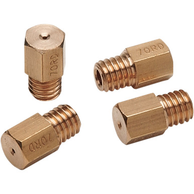 EBC #HJ185-4 - A-Bax Precision Mikuni-Style Hex Head (HJ Prefix) Main Jets - #185 - 4-Pack