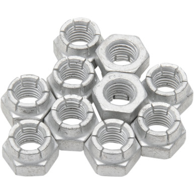 Eastern Motorcycle Parts #A-7727 - Rocker Arm Block Nuts - 5/16"-24x1/2" - Hex Style - Big Twin