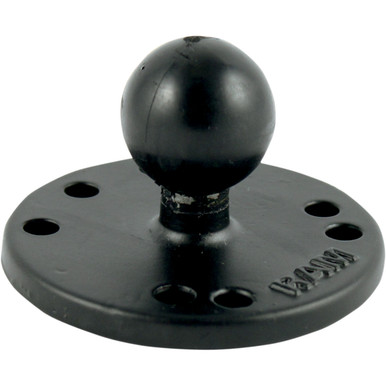 RAM Mounts #RAM-B-202 - Mount Adapter - Ball w/ AMPS Hole Adapter