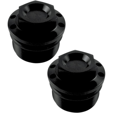 Joker Machine #10-310B - Fork Tube Caps - 39 mm - Black