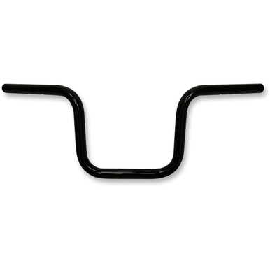 Todd's Cycle #0601-4669 - 1" Beater Bar Handlebar - 8" - Gloss Black