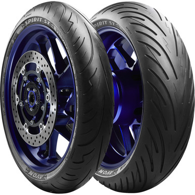Avon #640603 - Tire - Spirit ST - Front - 110/80ZR18 - (58W)