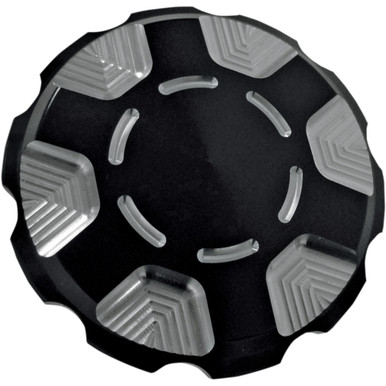 Joker Machine #10-443B - Gas Cap - Techno - Black - Harley-Davidson
