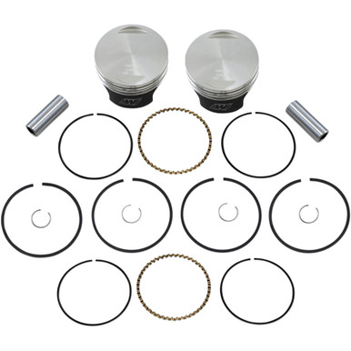 Wiseco #K0215PS - Tracker™ Series Piston Kit - 3.498"- 1340 cc 80 Cubic Inch - Standard - Evolution