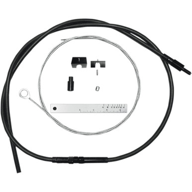 Magnum Shielding #498252 - BYO™ Build Your Own™ Clutch Cable Kit - 80" - Sportster/Touring/Trike - Black Vinyl