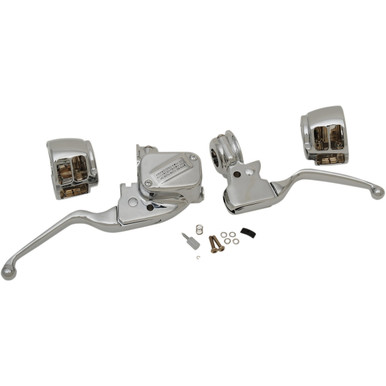 Drag Specialties - Handlebar Control Kit with Mechanical Clutch - '15+ Softail