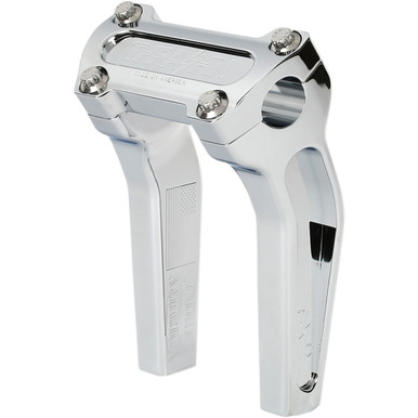 Thrashin Supply CO. #TSC-6525-3 - Handlebar Risers - Pull Back - 6-1/2" - Chrome