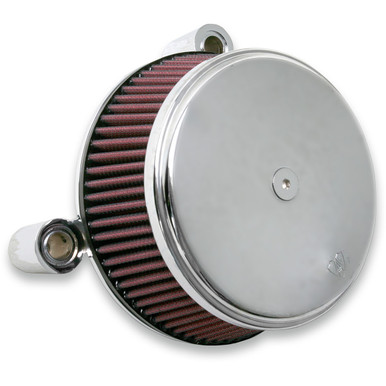 Arlen Ness #18-321 - Big Sucker™ Stage I Air Filter Kit - Chrome