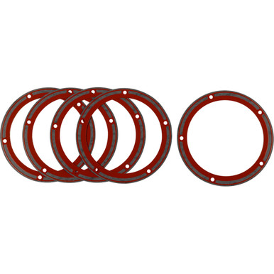 James Gasket #JGI-25416-99-X - Derby Cover Paper Gasket with Silicone - 0.030" - Twin Cam