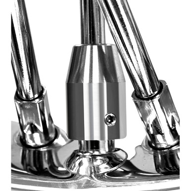 No-mar #WT-SPK-THK4-13 - Wheel Weights - Thick Spoke - 1.3 oz - 4 Pack