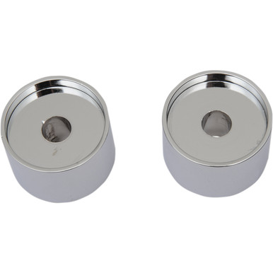 LA Choppers #LA-7413-73 - Handlebar Riser Extensions - 2" x 1-3/4" - Chrome