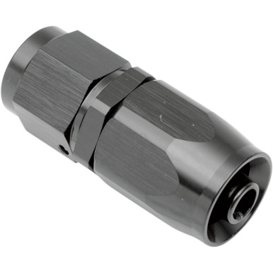 Goodridge #1136-0106BK - Oil Line Fitting - Black - Straight